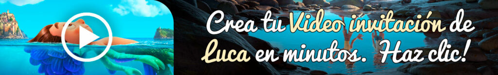 Video invitación de Luca gratis